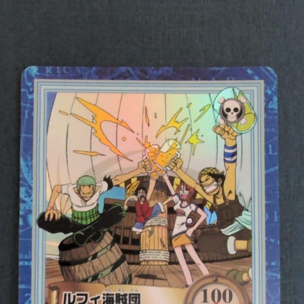 Used One Piece Carddass Hyper Battle Luffy Pirates Kanpai!! S09