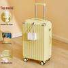 Sturdy Durable Fashionable Trolley Case: Large Capacity Suitcase with Universal Wheels & Combination Lock