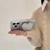 Niche Polka Dot 3D Horse Heart Stand iPhone 17/16 Pro Max/15/14 Case