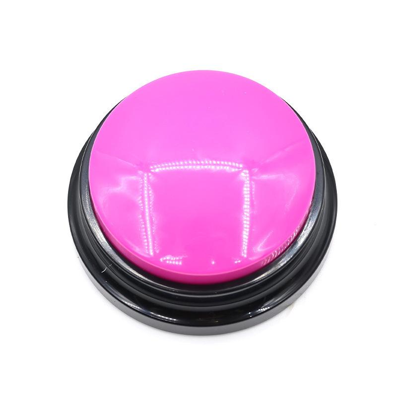 Pet Communication Button Dog Toys Recordable Pet Speaking Training Dog Talking Button Cute Claw Print Pattern Dog Accessories