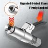 10000PSI Grease Gun Coupler NPTI/8 Oil Pump Quick Release Grease Nozzle Injector Lubricating Oil Grease Gun Car Auto Repair Tool