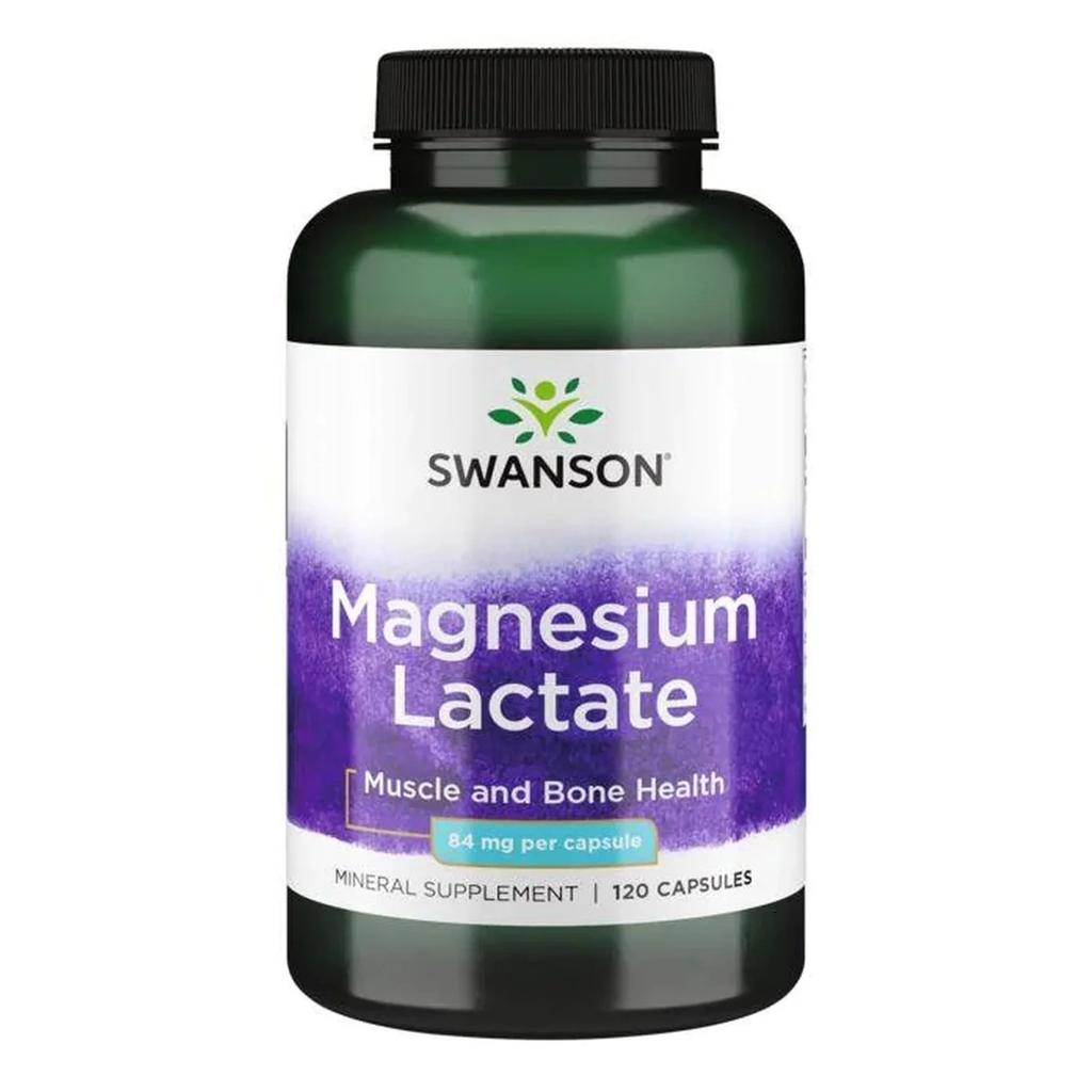 Magnesium Lactate, 84mg - 120 caps