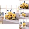 Plush Bee Stuffed Toy Insect Stuffed Doll Childrens Birthday Gift Cushion Cozy