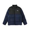 Ess+ Down Jacket Casual Windproof Stand Collar Down Jacket Men Jackets Navy-Blue 686184-06