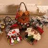 1/3pcs Christmas Decoration Items Elderly People Snowmen Deer Dolls Candy Bags Christmas Gift Bags Handbags Cloth