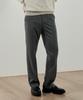 ANALOG MOOD Semi Slim Wide Slacks (Charcoal)