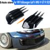 Для VW Volkswagen Golf 6 MK6 VI GTI R R20 ABS противотуманные фары абажур передние противотуманные фары автомобиля капоты брови глаз ветер нож крышка отделка