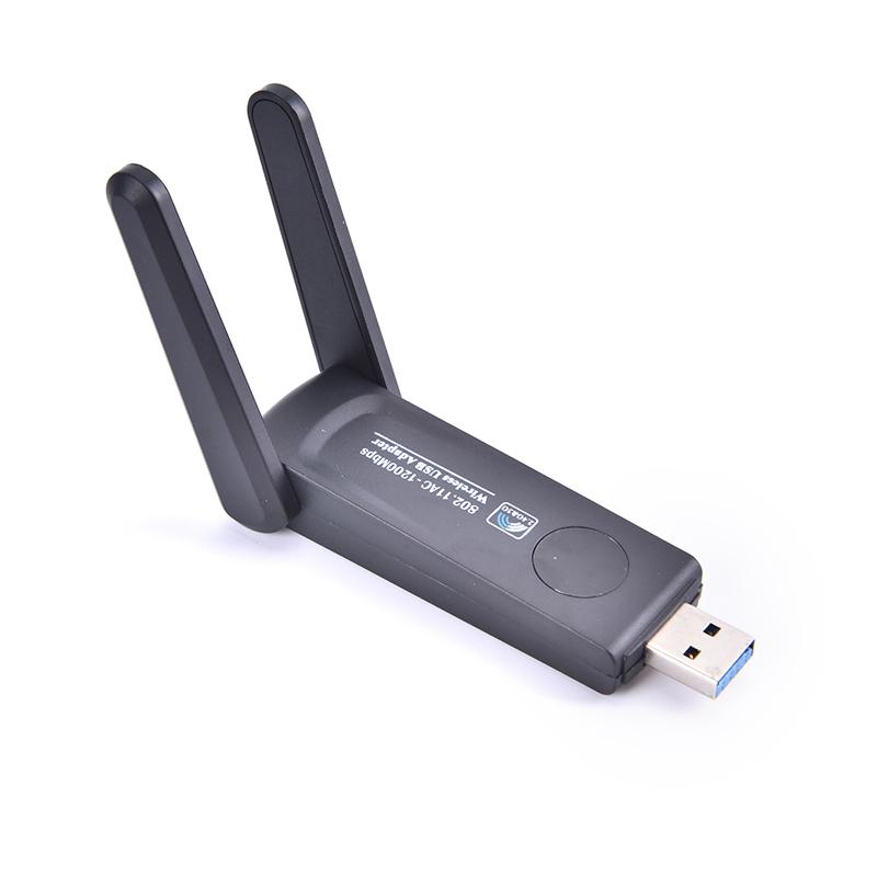 Usb 3.0 1200 Мбит/с Wi-Fi адаптер двухдиапазонный 5 ГГц 2,4 ГГц 802.11Ac Wi-Fi антенна