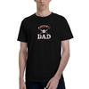 Men Women Graphic Printed Baseball Dad Happy Fathers Day T Shirt Tee Pure Cotton T-shirts Clothing