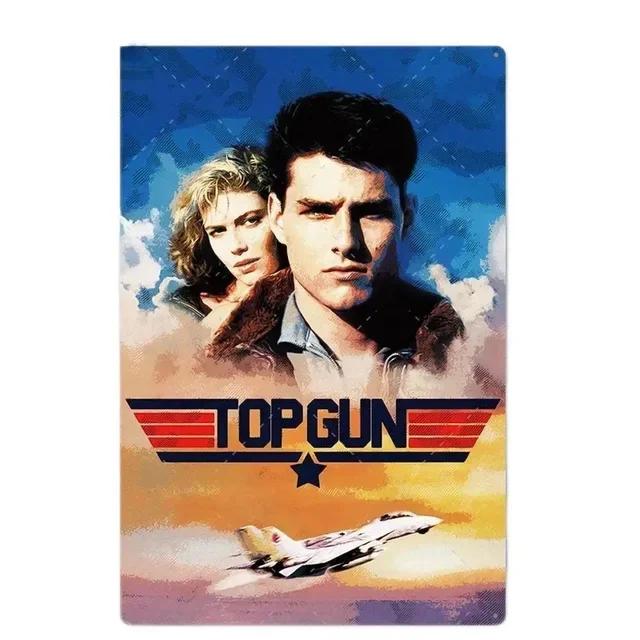 Vintage Metal Tin Signs Classic Movie Wall Decor Art Posters for Man Cave Home Cafe Garden Club Bar Iron Painting Decoration