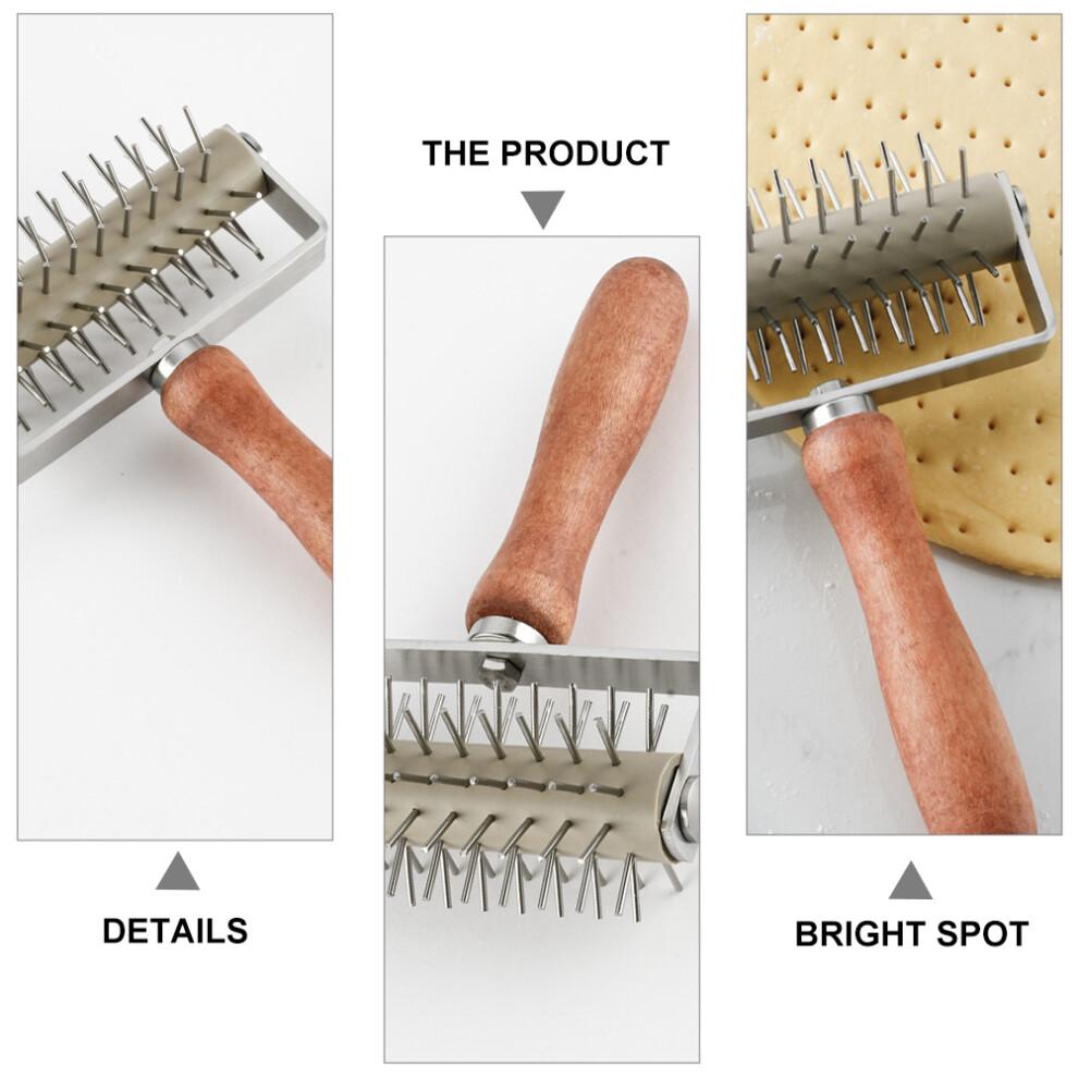 Docker Rollers Pizza Rolling Pin Perforator 19.7x13.3x7cm