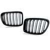 Front Bumper Kidney Grille For BMW E84 2011-2016 Glossy Black Car Racing Grills Double Slat Sport Cover