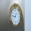 30,48 см латунные морские часы-иллюминатор в виде корабля, настенные часы в морском стиле, домашний декор, подарок на новоселье, день рождения, свадьбу