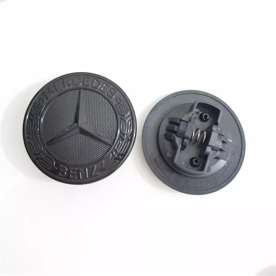 1pcs 57mm Car Front Hood Emblem Badge Bonnet For Mercedes Benz AMGW204 W205 W212 W213 W221 W177 W246 GLA GLC Car Accessories