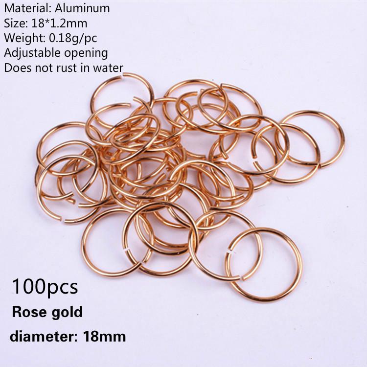 100/200 шт. серебряное золотое кольцо для волос для дредов, плетеные аксессуары для волос в стиле регги, аксессуары для волос в стиле хип-хоп, металлическая регулируемая пружина