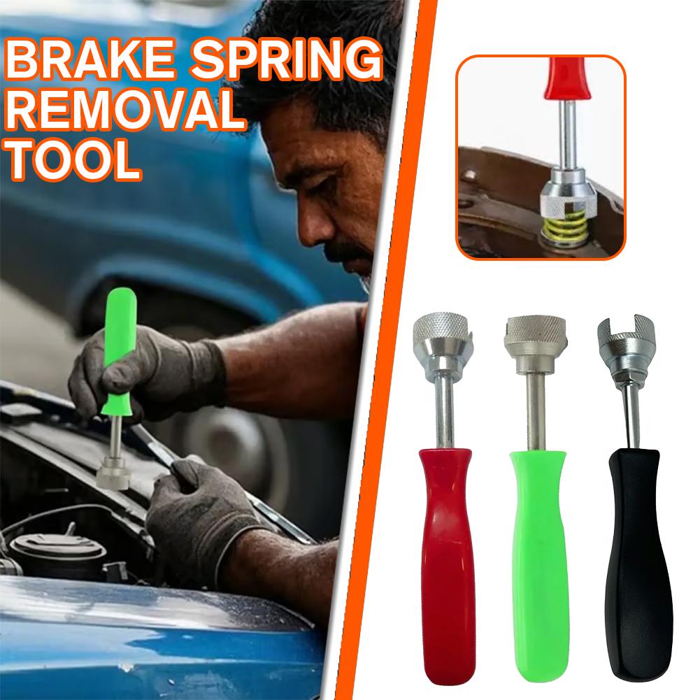 3 цвета Автомобильная пружинная шайба тормоза Компрессор для ремонта Ручной опускатель Авто Ремонт Автомобиля Барабанные аксессуары Инструмент Универсальный Зажим Сталь Вставки C7V1