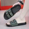 Летние шлепанцы нескользящие и износостойкие большого размера очень большого размера уличная обувь для ходьбы по воде