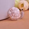 Enamel Abalone Shell Snails Elegant Exquisite Brooch Corsage Animal Brooches Women Men Suit Accessories Pins