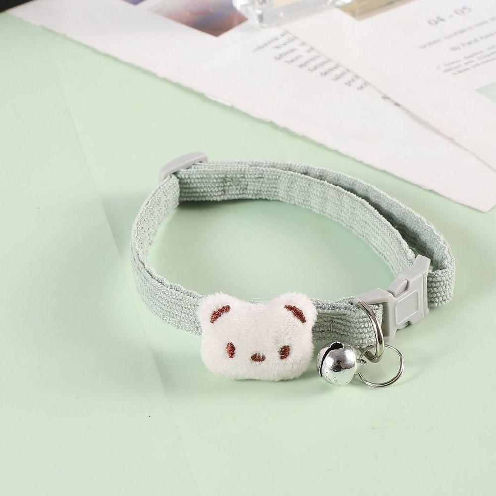 Lovely Pet Collar Adjustable Cat Collar High Quality Pet Necklace Dog Daily Wear