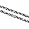European and American Trendy Flap Buckle Miami 12MM Multi-size Cuban Bracelet Necklace Chain