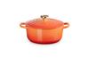 Юбилейный чугунный эмалированный горшок Signature Cocotte Ronde 20 см Flammedre Котелок Ручка Светлое золото Газ Индукционная плита Совместимый Японский [100-й товар]