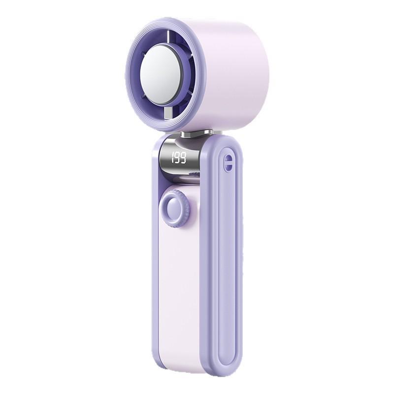 Eslite Rechargeable Mini Handheld Fan – High-Speed, Foldable, Portable, Large Wind Flow