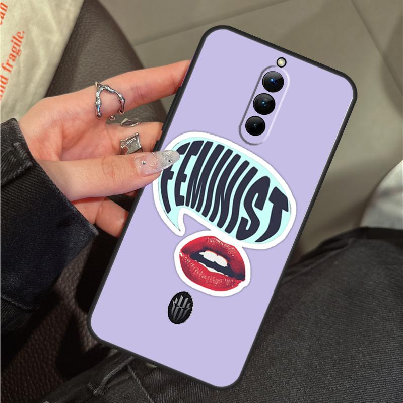 Feminist Girl Power Women Case For ZTE Nubia RedMagic 10 Pro Plus 11 9 8 8S 9S 10S Pro 5G 5S 6 7 6S 7S Pro 11 Air Cover