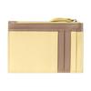 Gucci GG Marmont Iconic Double G Metal Accessories Zipper Closure Leather Key Case Women's Light Yellow with Brown