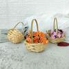 Accessories Flower Arrangement Basket with Handle Handheld Baskets Braid Flower Baskets  Bedroom