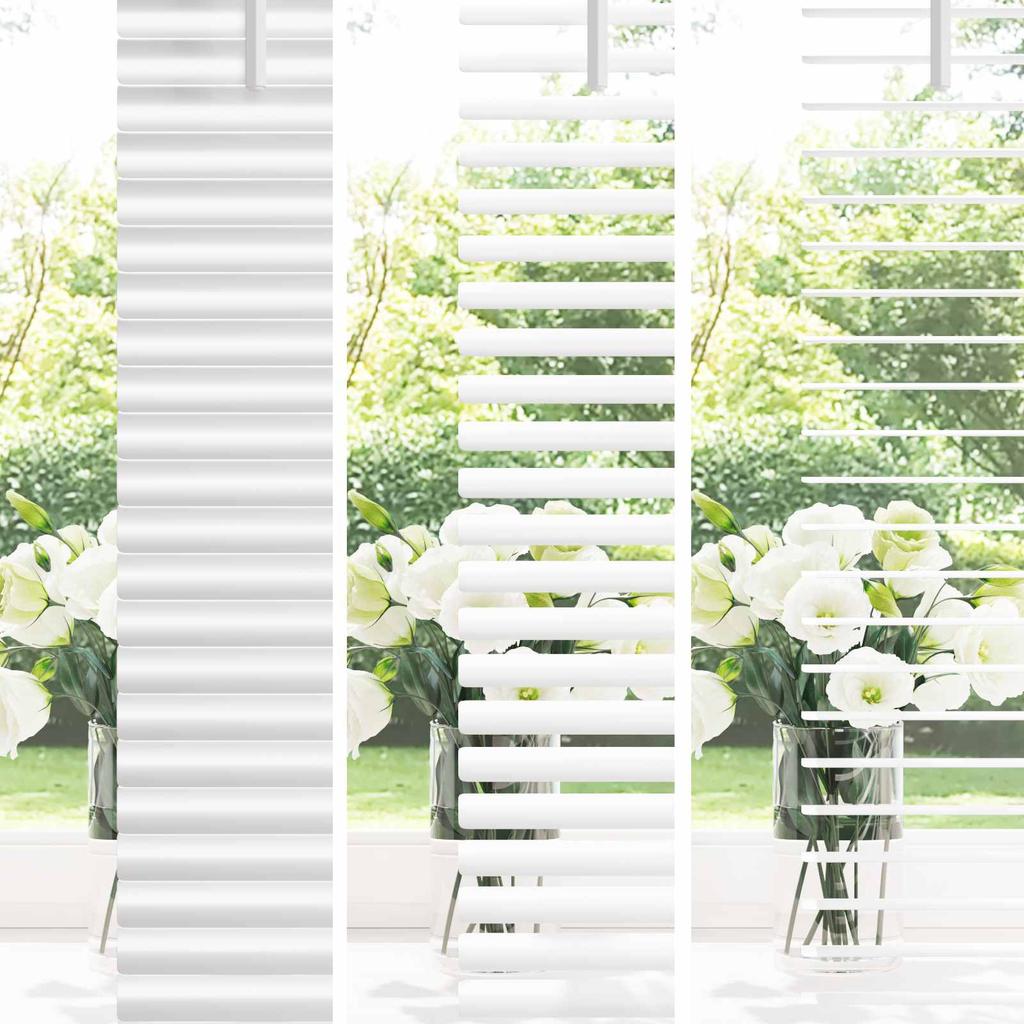 White Venetian Blind 213 x 80 cm 25 mm PVC