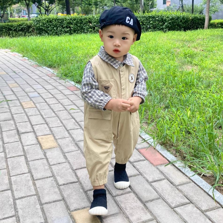 Baby Soft-soled Floor Socks Baby Cool Toddler Shoes Solid Color Non-slip Children's Shoes