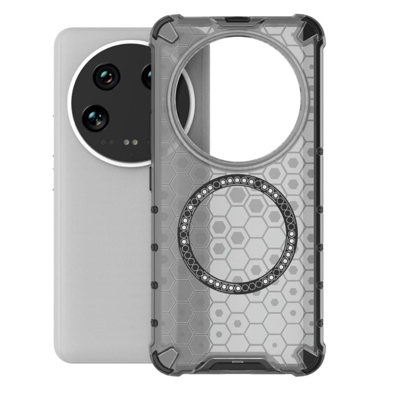 Для Xiaomi 14 Ultra 5g Магнитное кольцо задняя крышка телефона чехол Magsafe кольцо беспроводная зарядка объектив защита противоударные чехлы