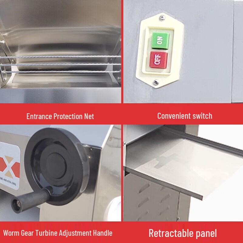 Commercial Electric Dough Press and Noodle Maker