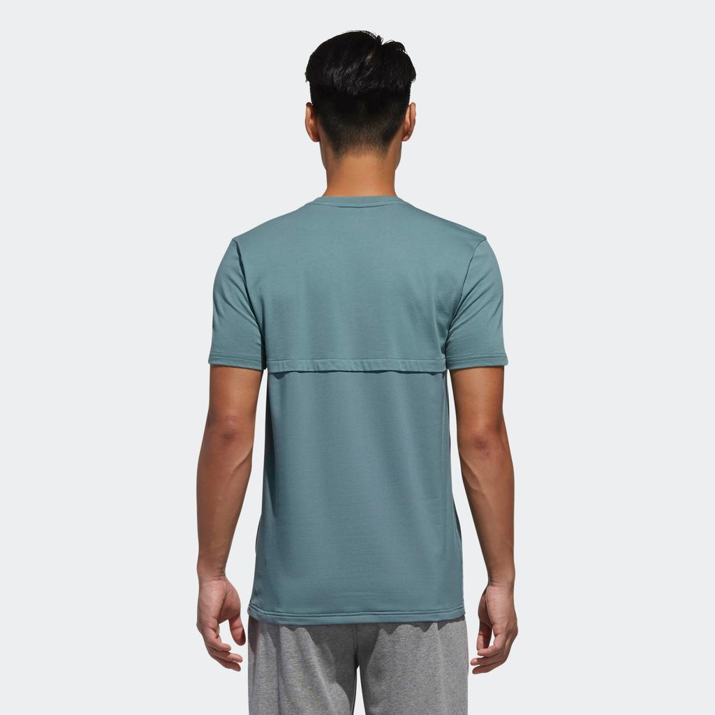 Adidas Neo T Shirt Men's Peacock Green DU2415