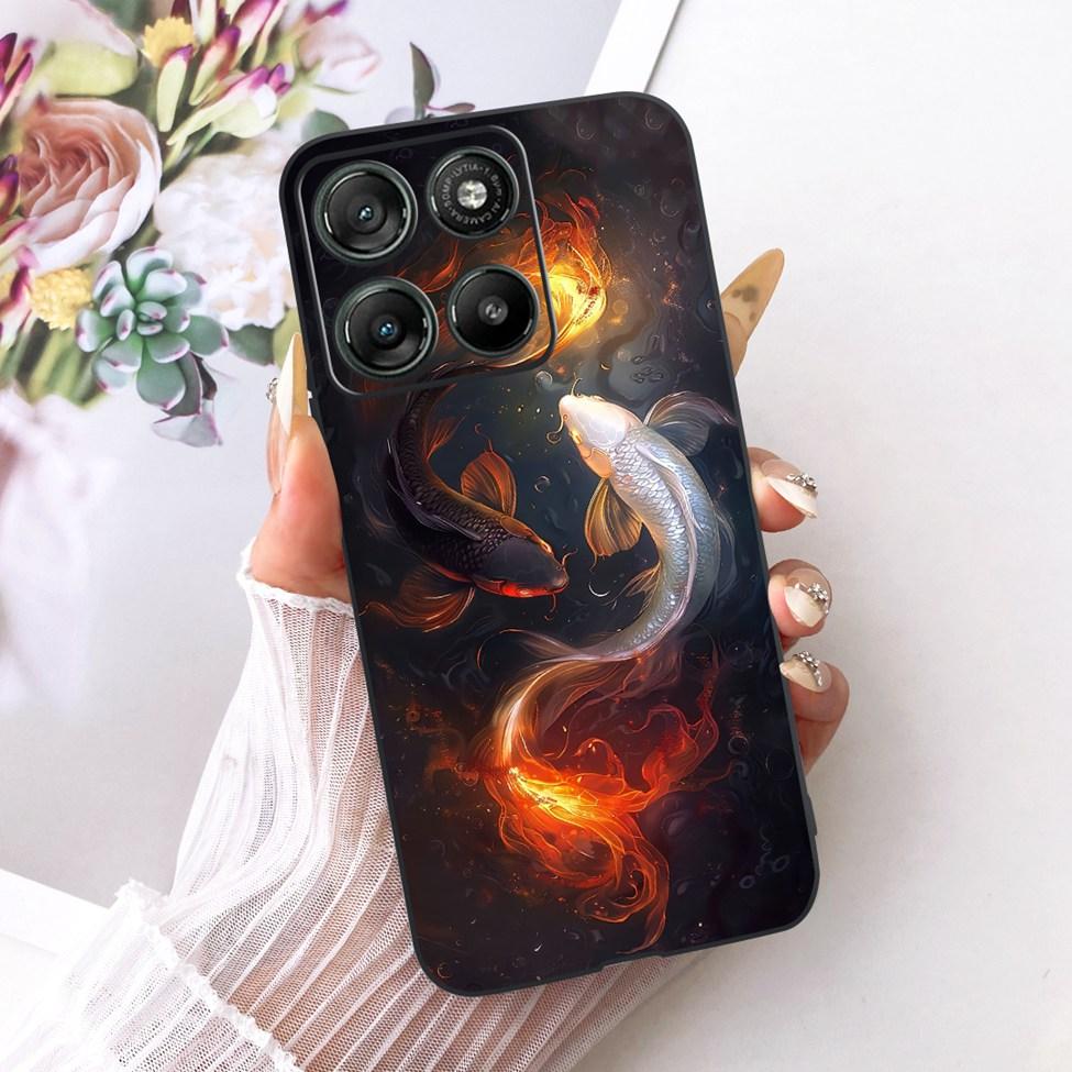 For Moto G57 Power 5G Case Cover Fashion Butterfly Cute Cool Painted Soft Phone Casing For Motorola Moto G57 Power 5G Bumper