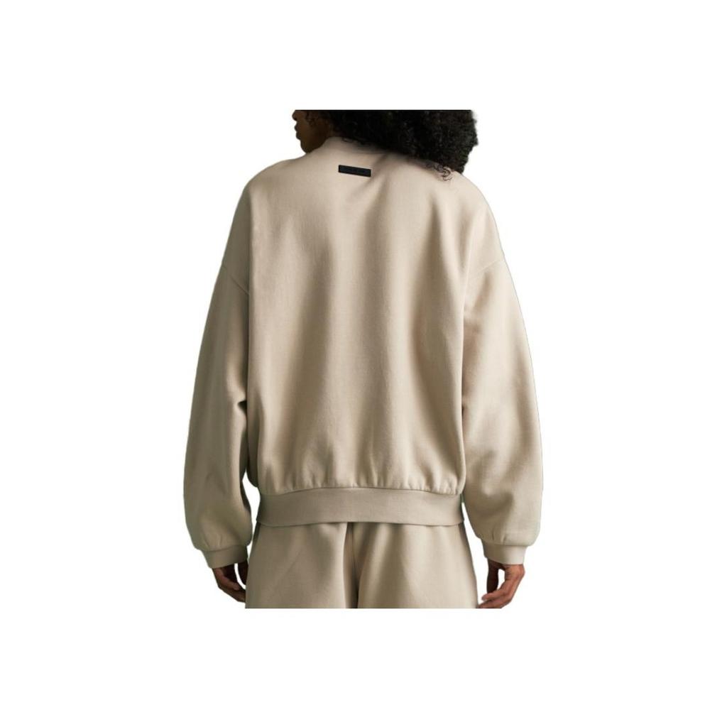 Fear of God Мужские топы с круглым вырезом Essentials Silver Cloud, серые 192BT232042F