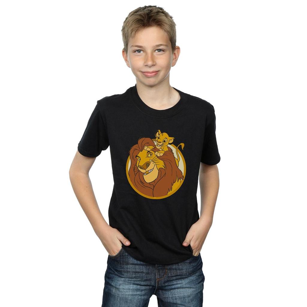 Disney Boys The Lion King Mufasa And Simba T-Shirt