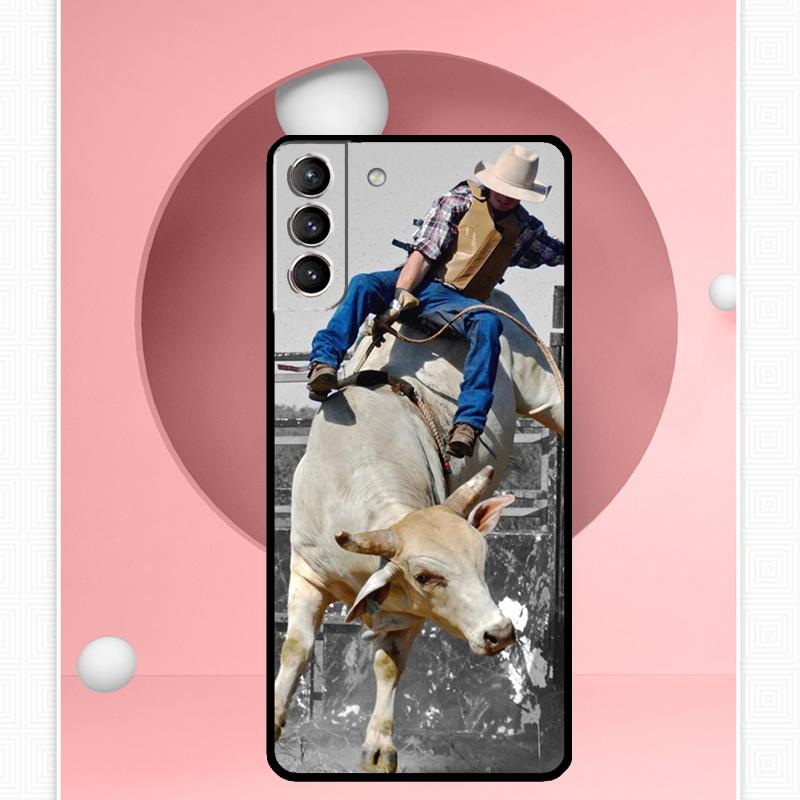 Bullfight Bull Fighter Case For Samsung Galaxy S25 Ultra S25 FE S20 S21 S22 S23 Plus S9 S10 S24 Ultra Cover Funda