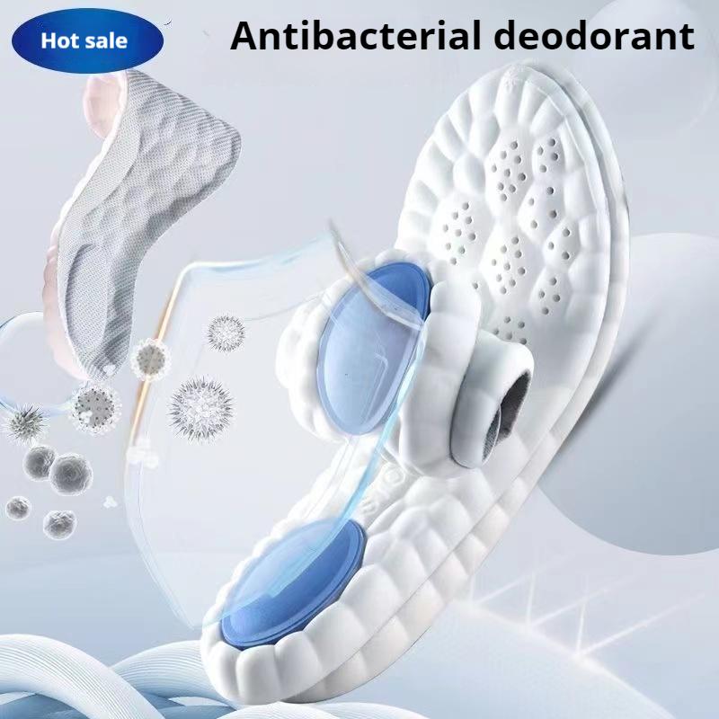 1 пара Супермягкие стельки Мужские стельки для бега Спортивная обувь Стелька для ног Пена с памятью Амортизация Подошва обуви Подошва обуви при подошвенном фасциите