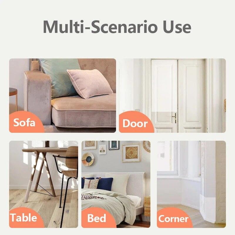 1/2/4Pcs Cat Scratch Sofa Protection Pads Self-adhesive Pet Furniture Protectors Cover Anti-cat Scratch Couch Stickers