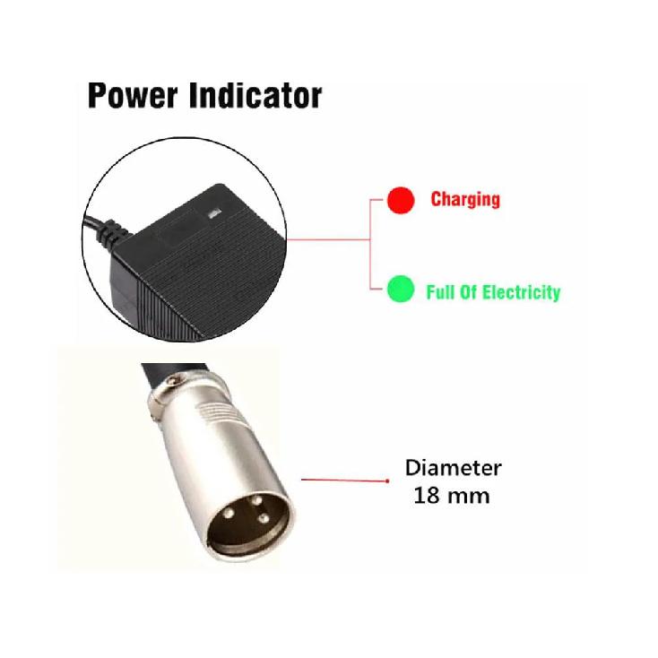 14.4 or 14.6V 3A Battery charger for 4S 3.2V 4series Lifepo4 Battery pack with 3A constant charging current