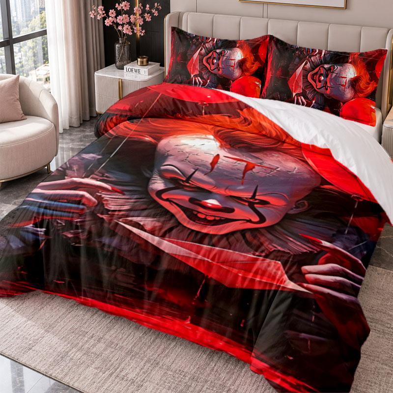 It 3Pcs Bedding Set Duvet Cover With Two Pillowcases For Bedroom Home Decoration