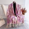 Women Paisley Scarf Cashmere Feeling Pashmina Shawls Lady Winter Jacquard Scarves Blanket Foulard Bufanda Tassel Poncho Stoles