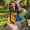 Portable Bird Vest Travel Bag Windproof Parrot Anti Escape Vest  Outdoor Walking