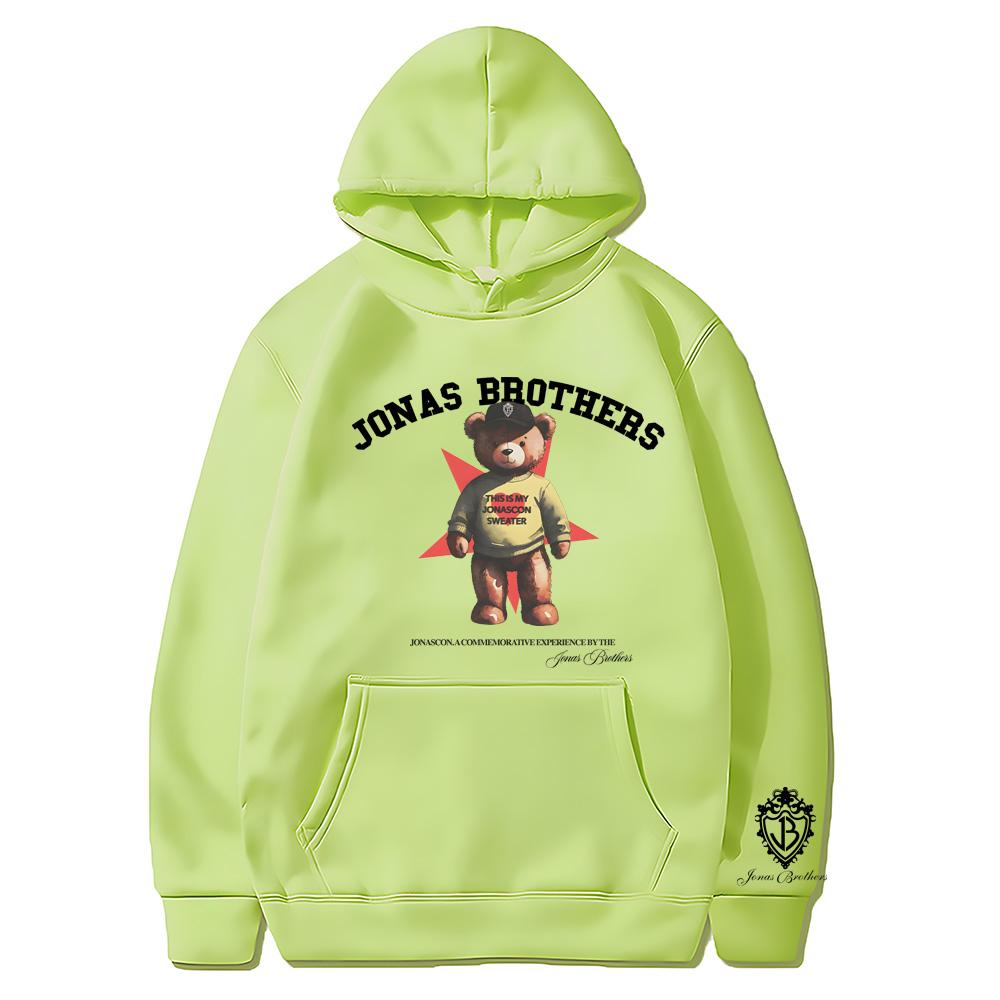 Худи Jonasbrothers с графическим принтом, флисовые, в стиле гранж, с длинным рукавом, одежда в том же стиле, что и у певцов, Sudaderas Pullovers