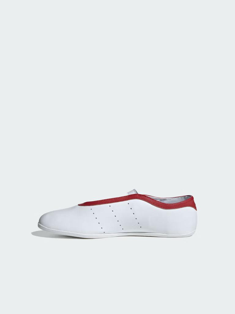 Обувь Adidas - STAN SMITH BALLET - Универсальные туфли на низком каблуке для женщин - Узор 'Трилистник' Adidas J06940