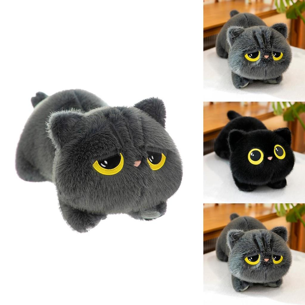 Bedside Cat Plush With Fluffy Material For Kids Relaxation And Play