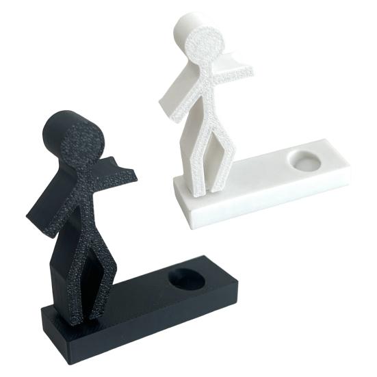 1/2 шт. Подставка для ручек, украшение, тонкая работа, линии, форма фигуры, подставка для ручек, декоративное украшение для рабочего стола