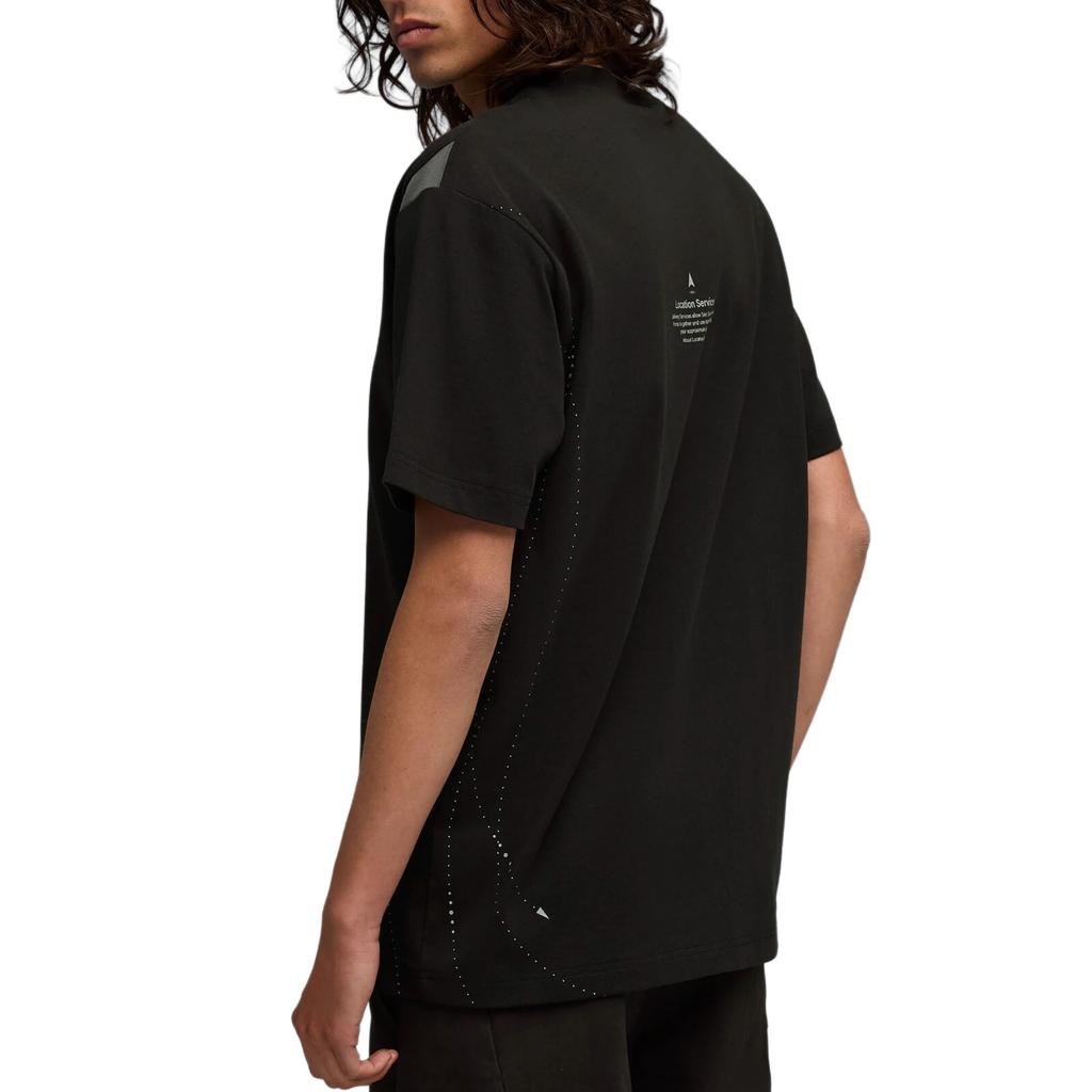 Puma X San San Gear Коллаборация FW25 Логотип бренда Простая футболка с коротким рукавом Мужские топы 632548-01