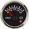 ELING Car Boat Yacht Truck Universal 52mm Voltmeter 8-16V 16-32V 9-32V Volt Gauge with 8 Colors Backlight and Alarm